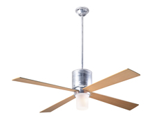 Modern Fan Co. LAP-GV-50-MP-552-002 - Lapa Fan; Galvanized Finish; 50" Maple Blades; 17W LED; Fan Speed and Light Control (3-wire)