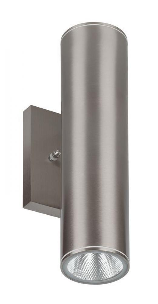 2in WALL CYL. U/D 2X6W 30K/40K/50K DIM. - BRUSHED NICKEL