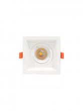 Westgate MFG C3 LRD-10W-35K-WTM1-WH - LED RECESSED LIGHT WITH 1 SLOT WHITE TRIM