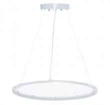 Westgate MFG C3 SRPL-40W-35K-D - LED SUSPENDED UP/DOWN CLEAR ROUND PANEL LIGHT