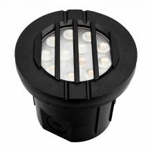 Westgate MFG C3 WLL-106-30K-BK - INTEGRATED LED WELL LIGHT LOUVER 12-24V AC/DC 6W 30K - BLACK