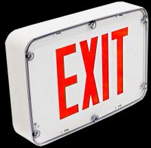 Westgate MFG C3 XTN4X-1RW - NEMA 4X RATED LED EXIT SIGN, SINGLE FACE, RED WHITE