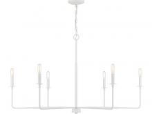 Savoy House 1-2221-6-83 - Salerno 6-Light Chandelier in Bisque White