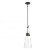 Savoy House 7-1831-1-89 - Lakewood 1-Light Pendant in Matte Black