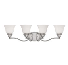 Savoy House 8-6837-4-69 - Yates 4-Light Bathroom Vanity Light in Pewter