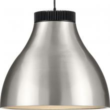 Progress P500373-009-30 - Radian LED Collection Modern Brushed Nickel Metal Pendant