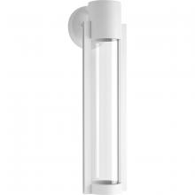 Progress P560056-030-30 - Z-1030 Collection 5" One-Light LED Satin White Medium Modern Wall Lantern