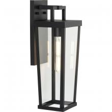 Progress P560373-031 - Tryon 60W 1-Light Black New Traditional Outdoor Wall Lantern