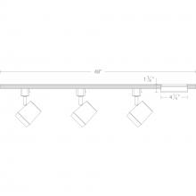 WAC US H-7011/3-CS-WT - Ocularc 7011/3 - 5CCT Track Luminaire