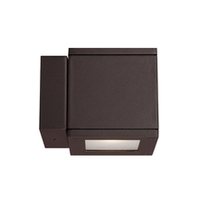 WAC US WS-W2504-BZ - RUBIX Outdoor Wall Sconce Light