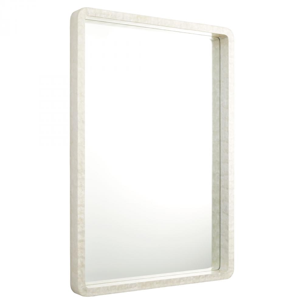 Triton Rect Mirror |White