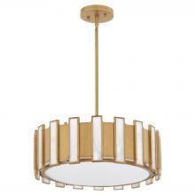 Cyan Designs 11950 - Volterra 4 Light Pendant | Aged Brass