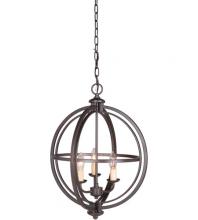 Craftmade 40133-ESP - Berkeley 3 Light Foyer in Espresso