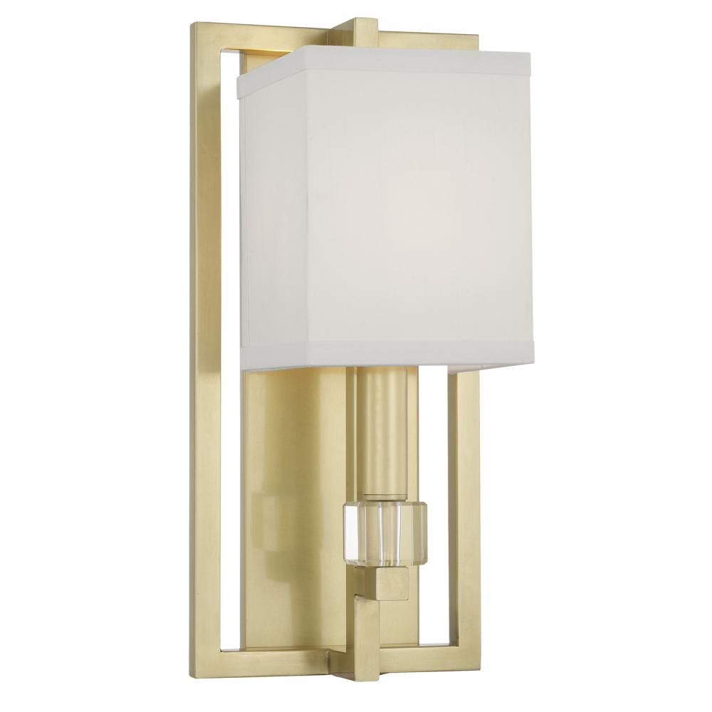 Dixon 1 Light Aged Brass Sconce