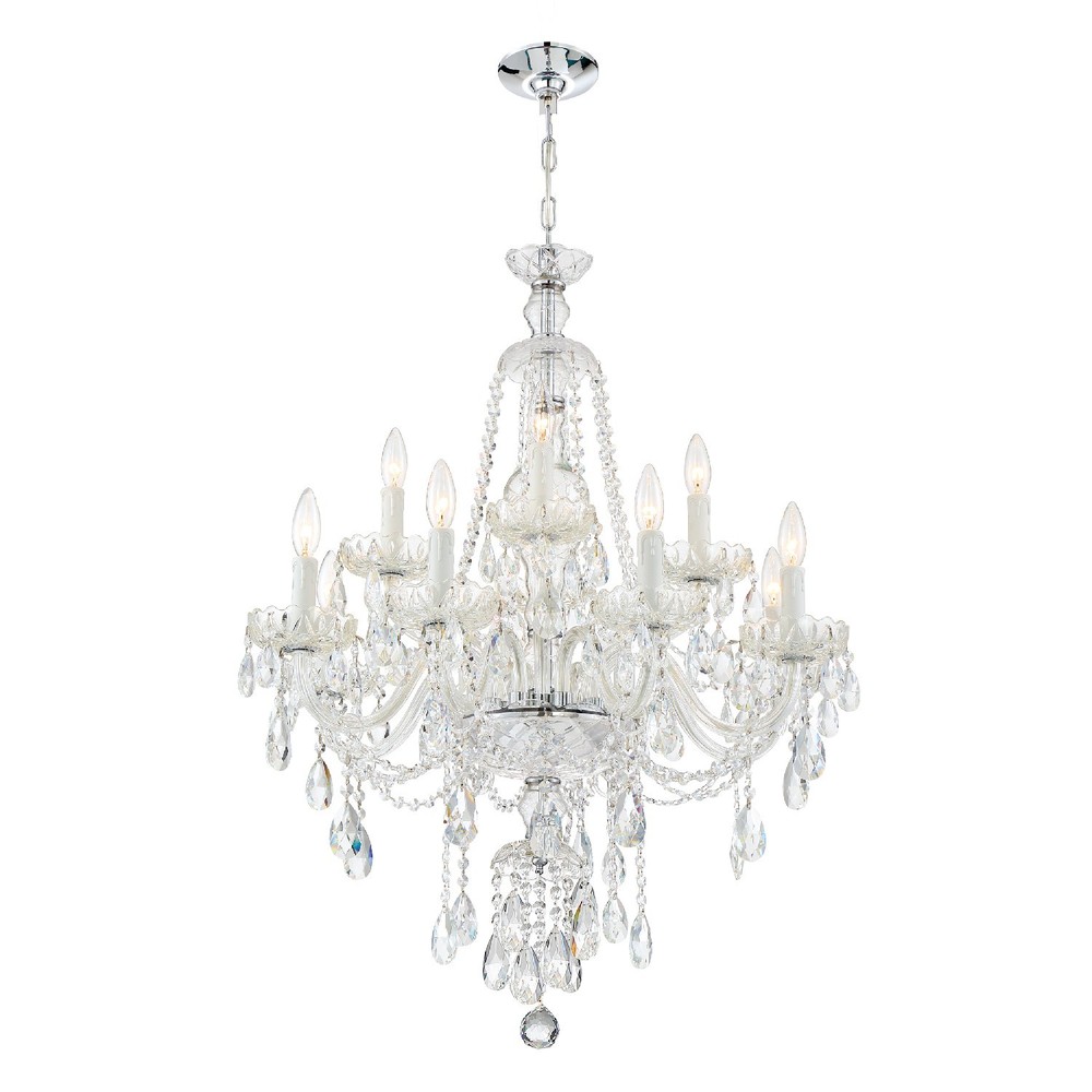 Candace 12 Light Polished Chrome Chandelier