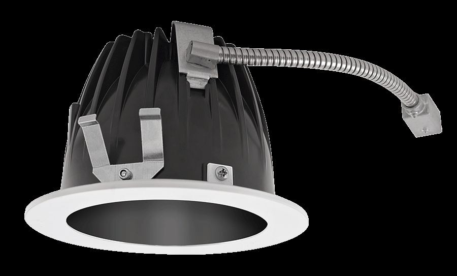 RECESSED DOWNLIGHTS 12 LUMENS NDLED4RD 4 INCH ROUND UNIVERSAL DIMMING 50 DEGREE BEAM SPREAD 2700K