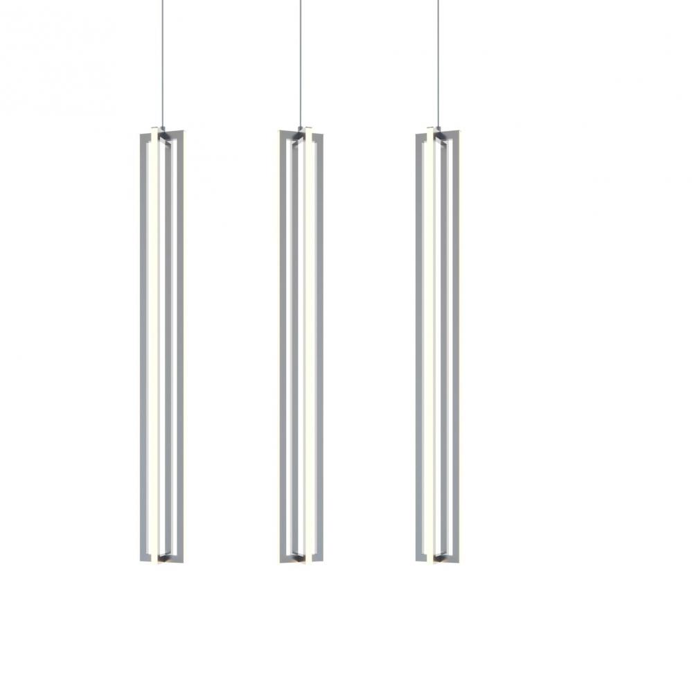 Cass 36'' 3 Light Medium Linear Pendant - SN