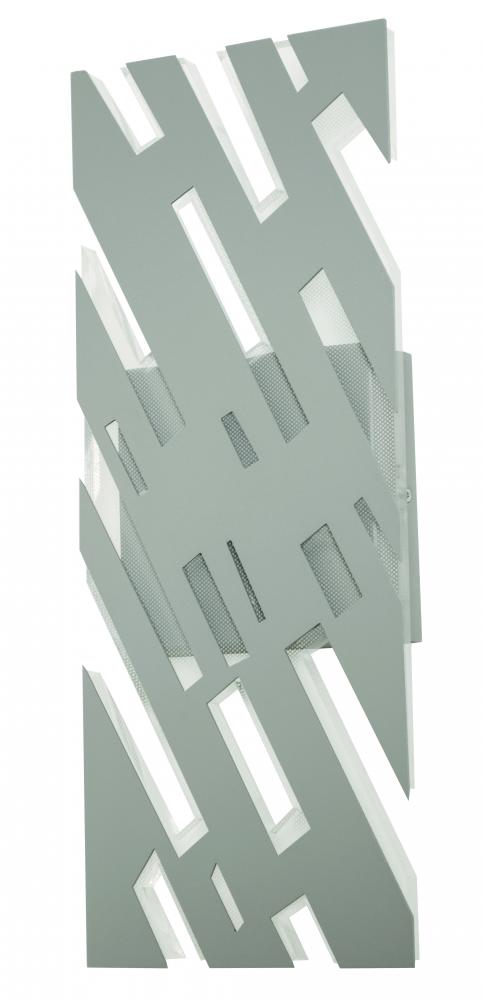 Storm LED Sconce - Silver