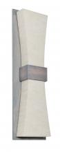 AFX Lighting, Inc. ADS051914LAJUDWG-JT - Aberdeen LED Sconce - Weathered Grey Finish - Jute Shade