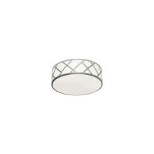 AFX Lighting, Inc. HVNF13LAJUDSN - Haven 13'' LED Flushmount - 18W 120-277V - Satin Nickel