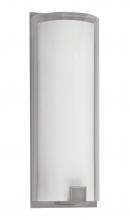 AFX Lighting, Inc. NLS061914LAJUDSN - Nolan 19'' LED Sconce - Satin Nickel Finish - White Acrylic