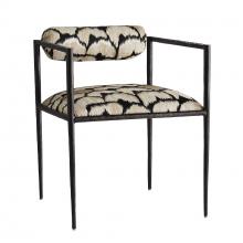 Arteriors Home 4506 - Barbana Chair Ocelot Embroidery