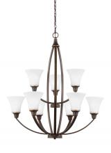 Generation Lighting 3113209EN3-715 - Nine Light Chandelier