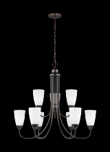 Generation Lighting 3120209-710 - Nine Light Chandelier