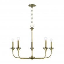 Capital 448951AD - 5-Light Chandelier