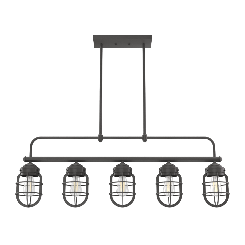 Starklake 5 Light Linear Chandelier