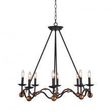 Terracotta Lighting H6122-8BG - 8-light Rosina Chandelier