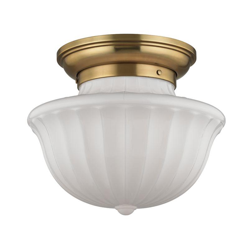 2 LIGHT LARGE FLUSH MOUNT