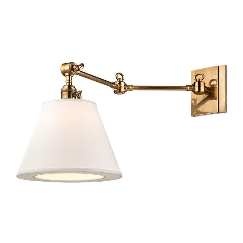 1 LIGHT SWING ARM WALL SCONCE