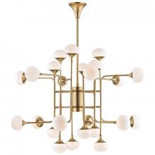 Hudson Valley 4724-AGB - 24 LIGHT CHANDELIER