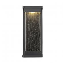 Millennium 8302-PBK - Ederle 1-Light Outdoor Wall Sconce Powder Coated Black