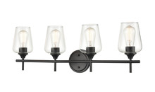 Millennium 9704-MB - Ashford 4-Light Vanity Matte Black