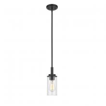 Millennium 495001-MB - Janna 1-Light Mini-Pendant light Matte Black