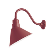 Millennium RAS12-SR - R Series 1-Light Angle Shade Satin Red