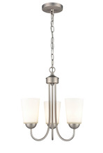 Millennium 9803-SN - Ivey Lake 3-Light Chandelier Ceiling Light Satin Nickel