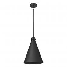 Millennium 86104-TBK - Axston 1-Light Outdoor Hanging Lantern Textured Black