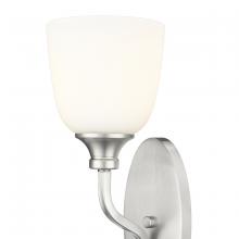 Millennium 491001-BN - Alberta 1-Light Wall Sconce Brushed Nickel