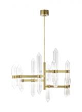 Visual Comfort & Co. Modern Collection 700LGSN46BR-LED927 - Langston Large Chandelier