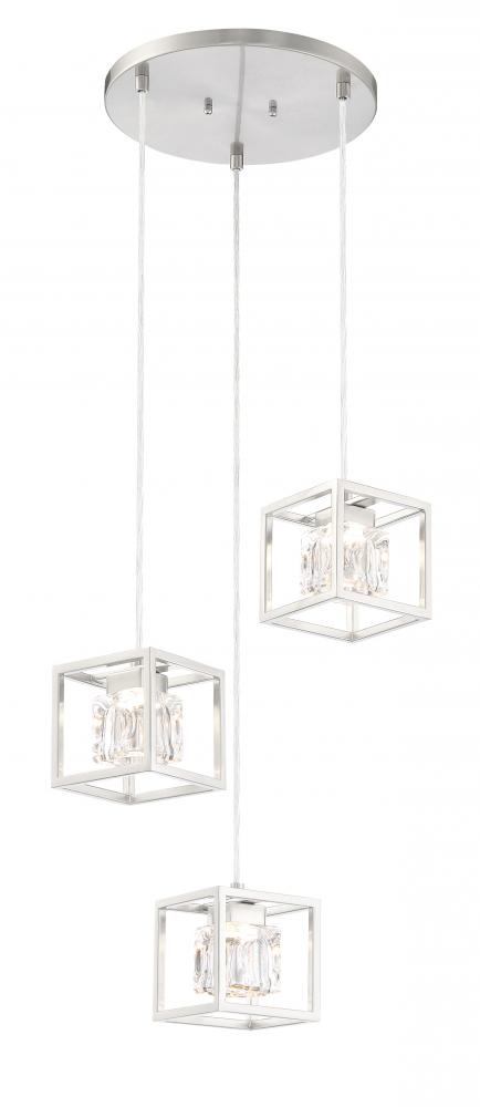 San Marin - 3 Light LED Pan Pendant