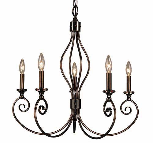 Bronze Up Chandelier