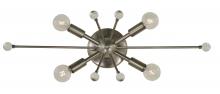 Framburg 5324 BN - 4-Light Brushed Nickel Supernova Sconce