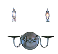 Framburg 9222 SP - 2-Light Satin Pewter Jamestown Sconce