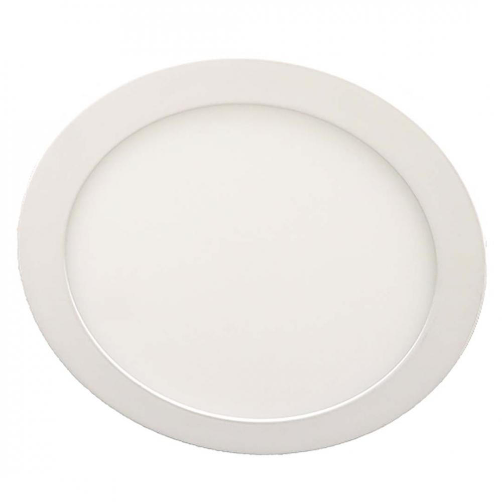 7.5" 12W LED Designer Slimline Disk Light - WH 3000K