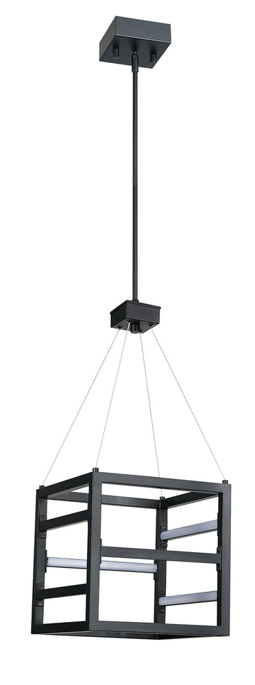 Vivio Tivoli small LED 12" Square Pendant - MB 25W 4000K