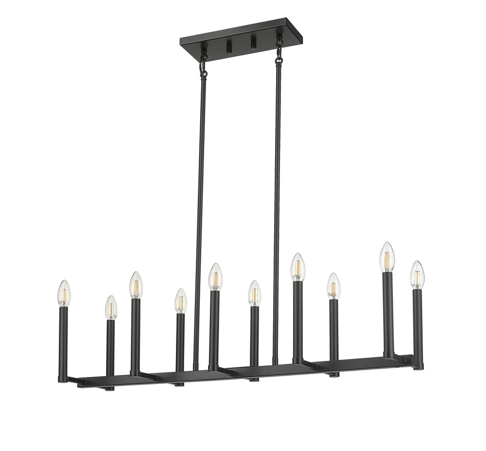 Vivio Kosi 10-Light Candelabra Island Pendant - MB