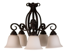 HOMEnhancements 16221 - El Paso Presidio Series 5-Light Nook Chandelier